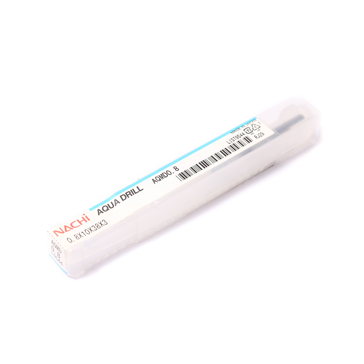 ดอกสว่านคาร์ไบด์เคลือบ AQUA ขนาด 0.8 มม. L9544 NACHI รุ่น NA9544_0080 รูปที่ 4