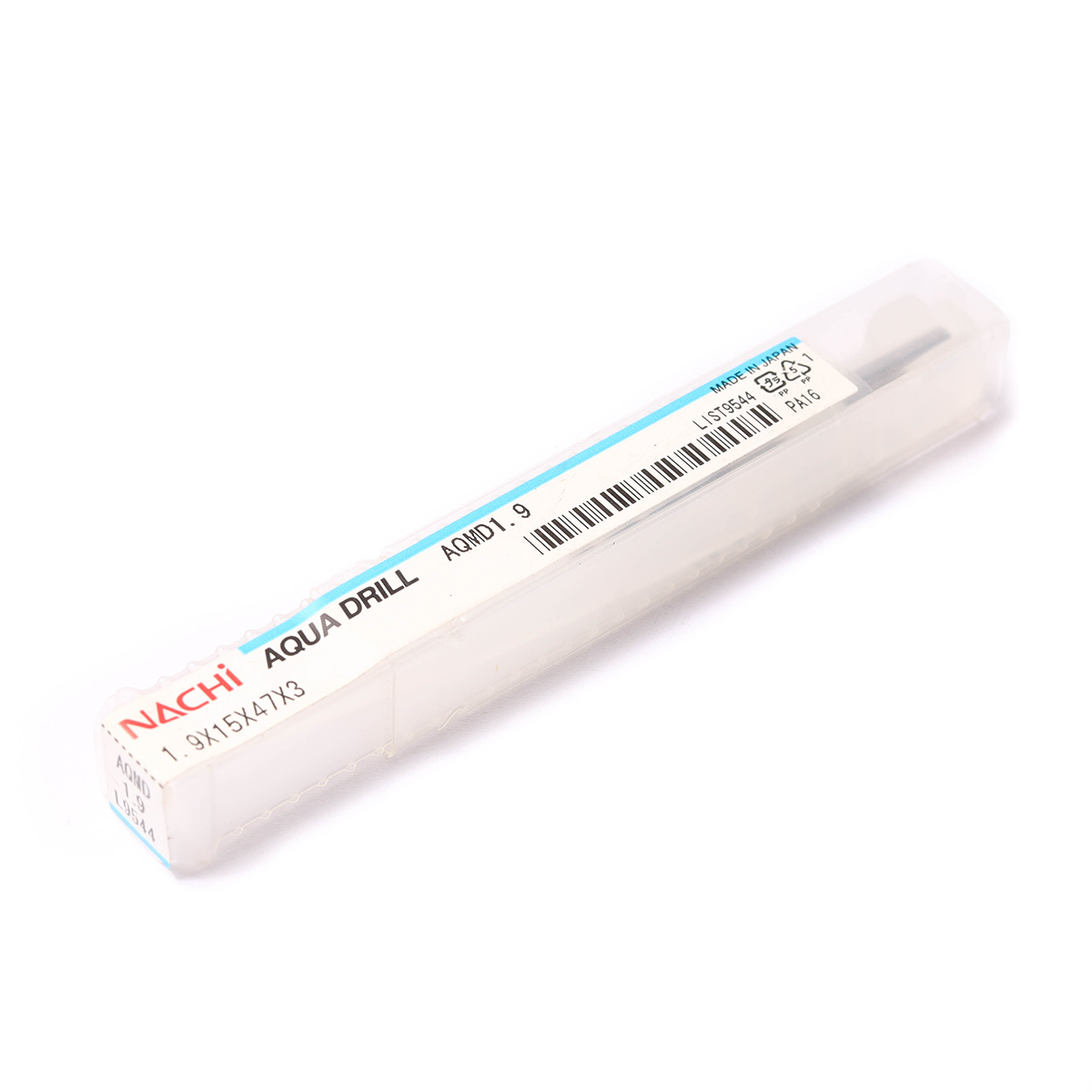 ดอกสว่านคาร์ไบด์เคลือบ AQUA ขนาด 1.9 มม. L9544 NACHI รุ่น NA9544_0190 รูปที่ 4