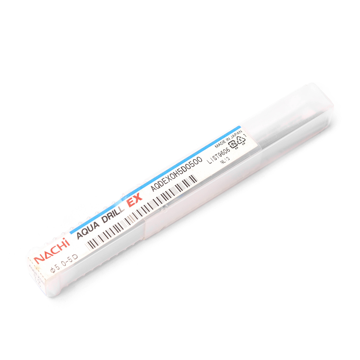 ดอกสว่านเคลือบผิว AQUA EX Oil-Hole 5D AQUA DRILL EX OIL-HOLE 5D ขนาด 5.0 มม. L9606 NACHI รุ่น NA9606_0500 รูปที่ 4