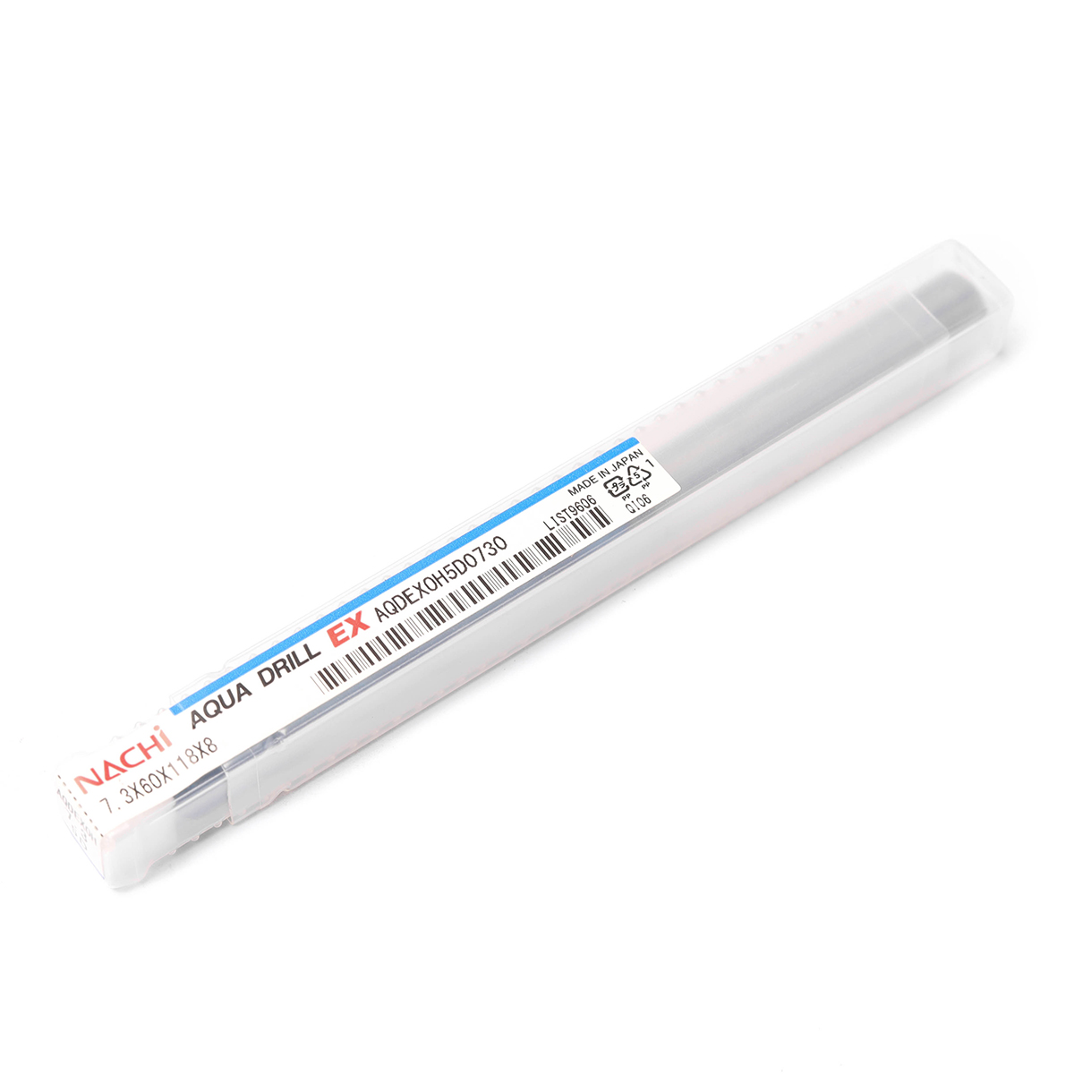 ดอกสว่านเคลือบผิว AQUA EX Oil-Hole 5D AQUA DRILL EX OIL-HOLE 5D ขนาด 7.3 มม. L9606 NACHI รุ่น NA9606_0730 รูปที่ 4