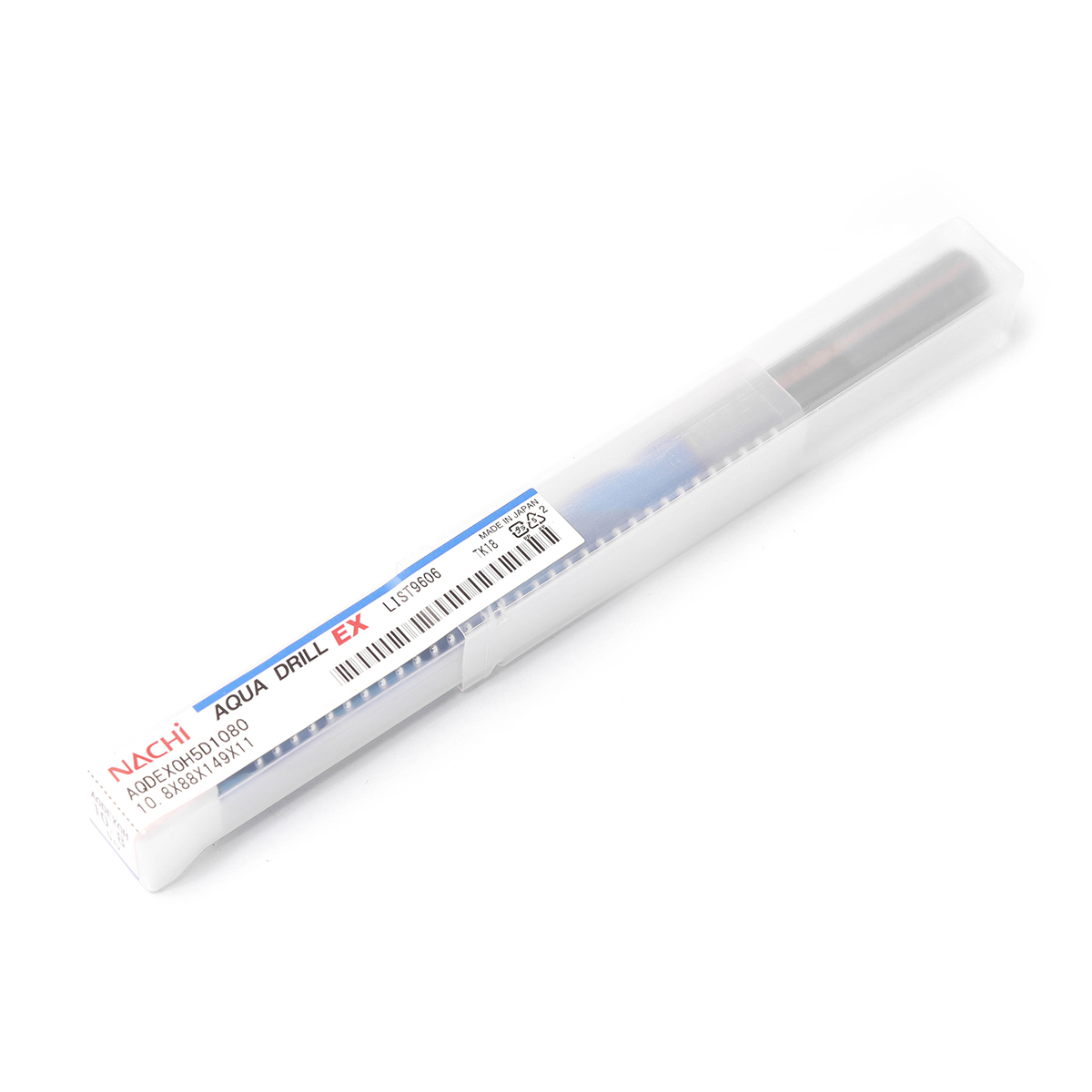 ดอกสว่านเคลือบผิว AQUA EX Oil-Hole 5D AQUA DRILL EX OIL-HOLE 5D ขนาด 10.8 มม. L9606 NACHI รุ่น NA9606_1080 รูปที่ 4