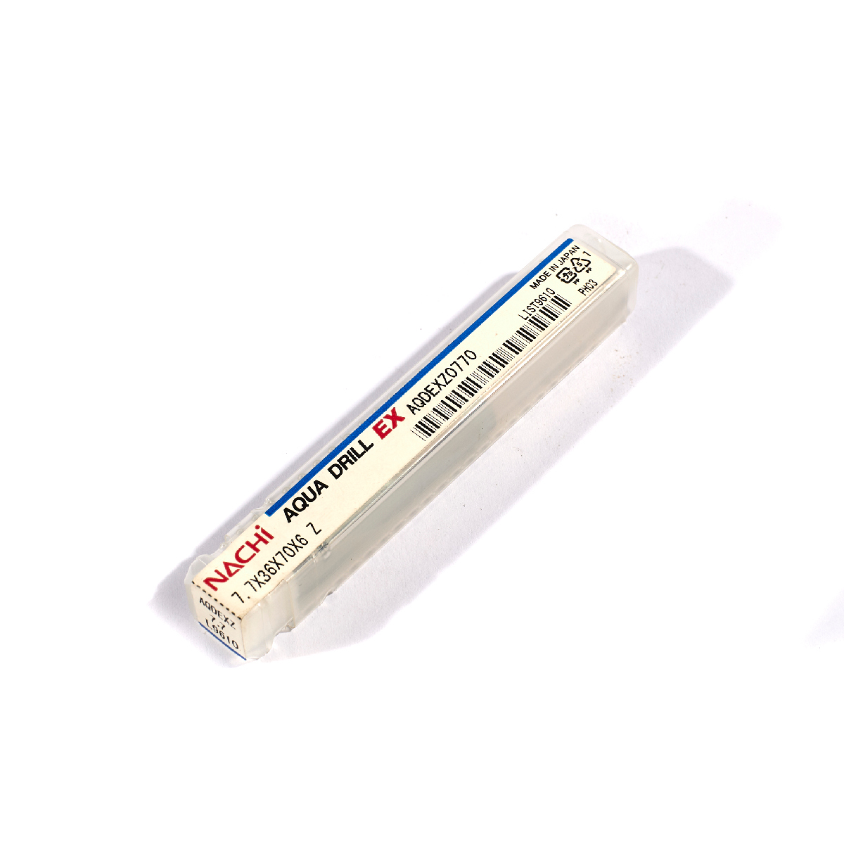 ดอกสว่านเคลือบผิว AQUA EX Flat AQUA DRILLS EX FLAT ขนาด 7.7 มม. L9610 NACHI รุ่น NA9610_0770 รูปที่ 4