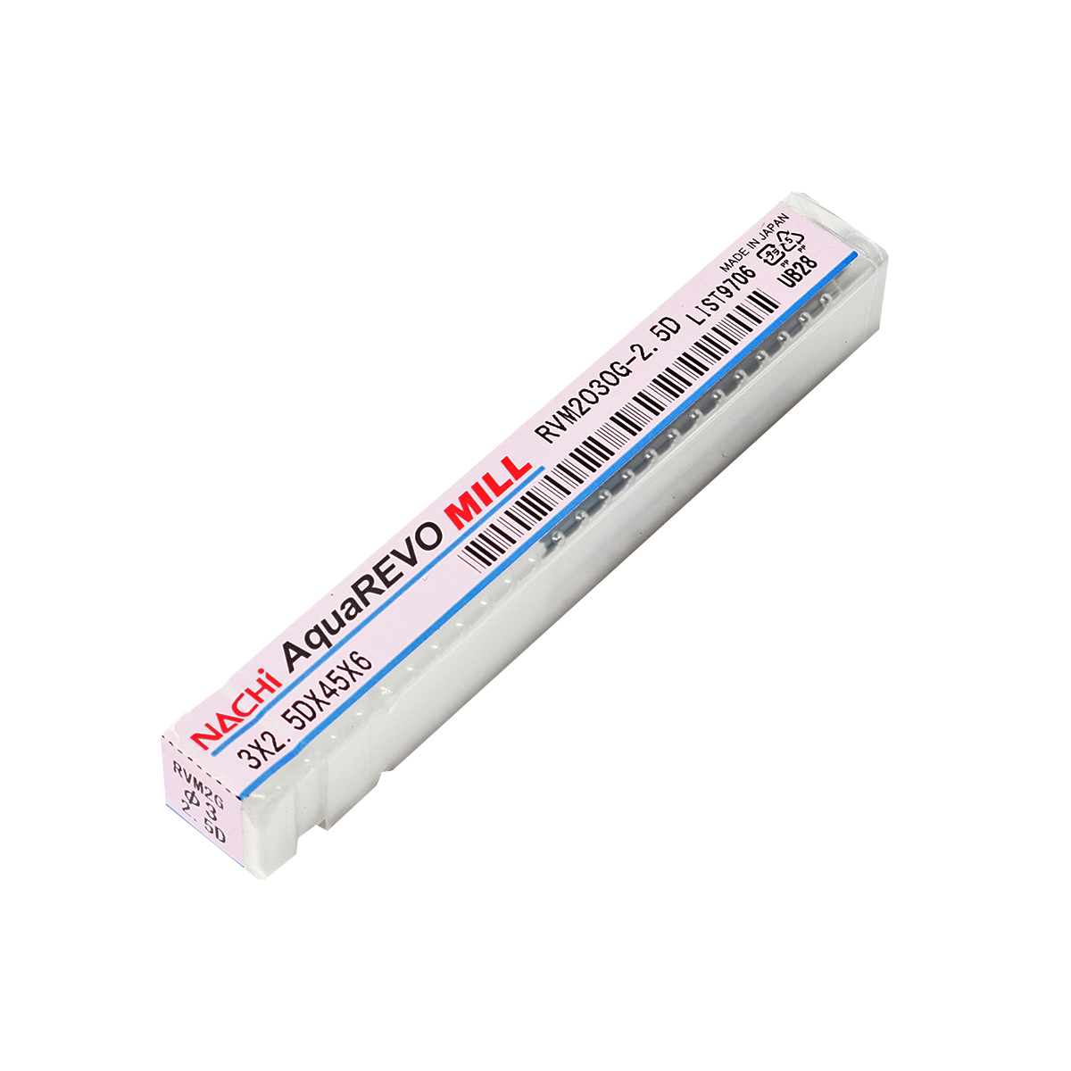 ดอกเอ็นมิลล์คาร์ไบด์ REVO 2F ขนาด 3.0 มม. L9706 NACHI รุ่น NA9706_0300 รูปที่ 4
