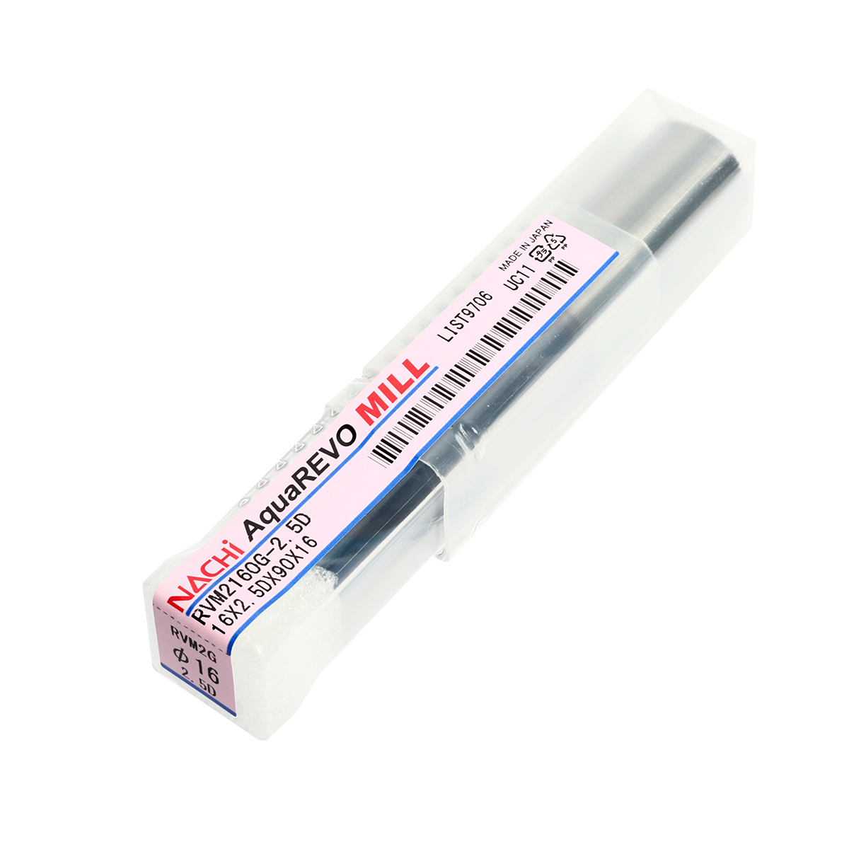 ดอกเอ็นมิลล์คาร์ไบด์ REVO 2F ขนาด 16.0 มม. L9706 NACHI รุ่น NA9706_1600 รูปที่ 4
