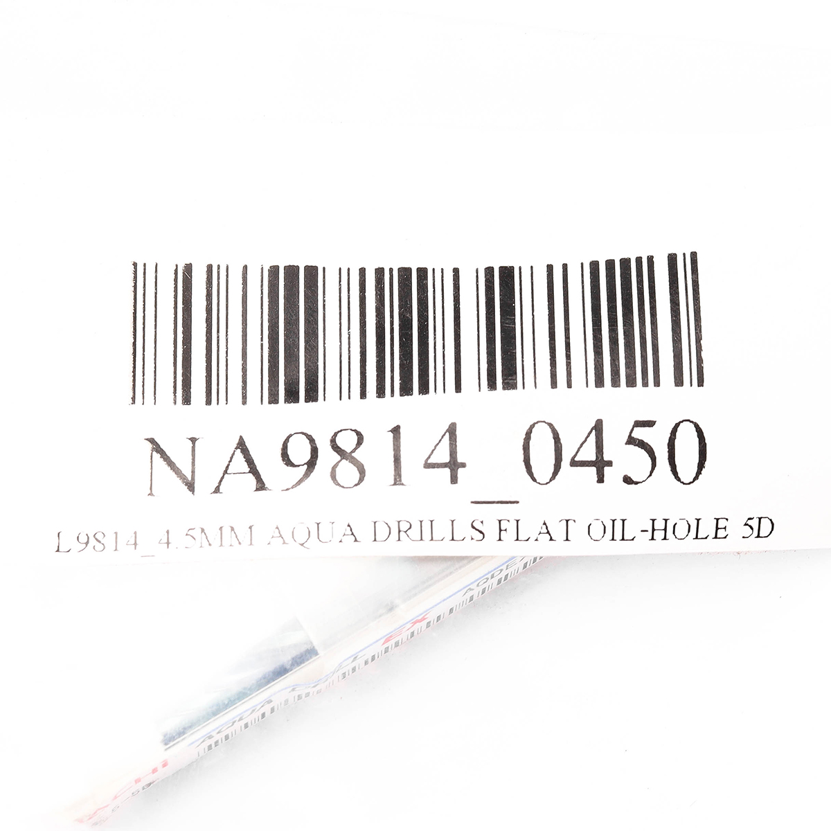 ดอกสว่านเคลือบผิว AQUA EX Flat 5D AQUA DRILLS FLAT OIL-HOLE 5D ขนาด 4.5 มม. L9814 NACHI รุ่น NA9814_0450 รูปที่ 5