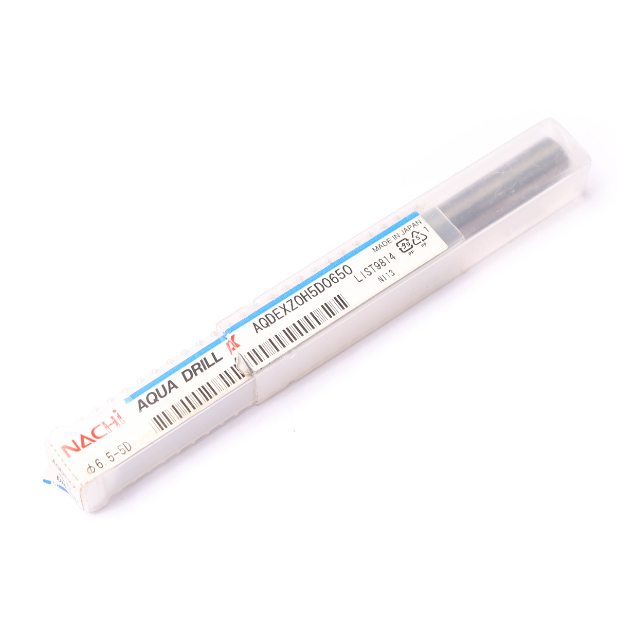ดอกสว่านเคลือบผิว AQUA EX Flat 5D AQUA DRILLS FLAT OIL-HOLE 5D ขนาด 6.5 มม. L9814 NACHI รุ่น NA9814_0650 รูปที่ 4