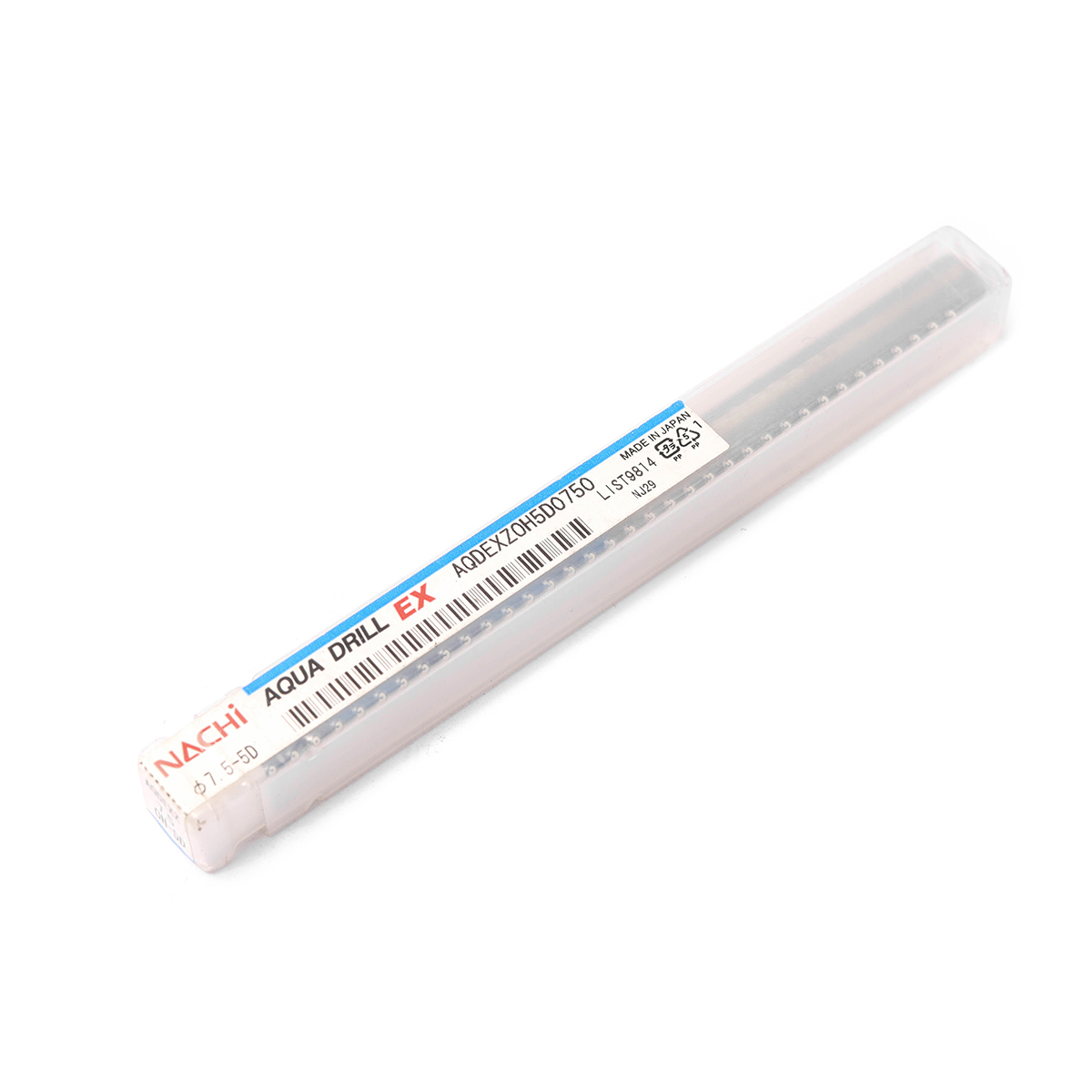 ดอกสว่านเคลือบผิว AQUA EX Flat 5D AQUA DRILLS FLAT OIL-HOLE 5D ขนาด 7.5 มม. L9814 NACHI รุ่น NA9814_0750 รูปที่ 4