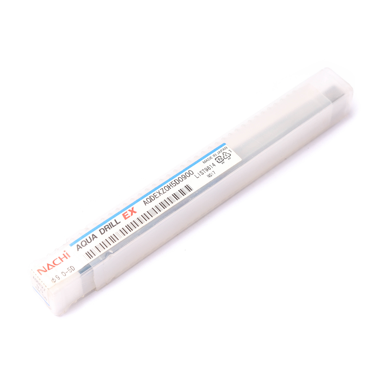 ดอกสว่านเคลือบผิว AQUA EX Flat 5D AQUA DRILLS FLAT OIL-HOLE 5D ขนาด 9.0 มม. L9814 NACHI รุ่น NA9814_0900 รูปที่ 4