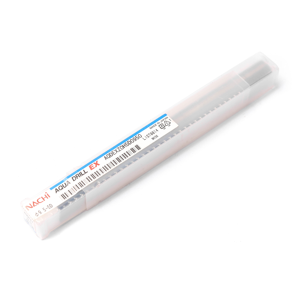 ดอกสว่านเคลือบผิว AQUA EX Flat 5D AQUA DRILLS FLAT OIL-HOLE 5D ขนาด 9.5 มม. L9814 NACHI รุ่น NA9814_0950 รูปที่ 4