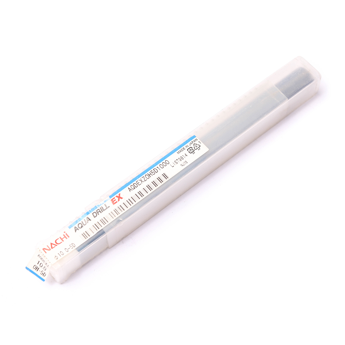 ดอกสว่านเคลือบผิว AQUA EX Flat 5D AQUA DRILL FLAT OIL-HOLE 5D ขนาด 10.0 มม. L9814 NACHI รุ่น NA9814_1000 รูปที่ 4