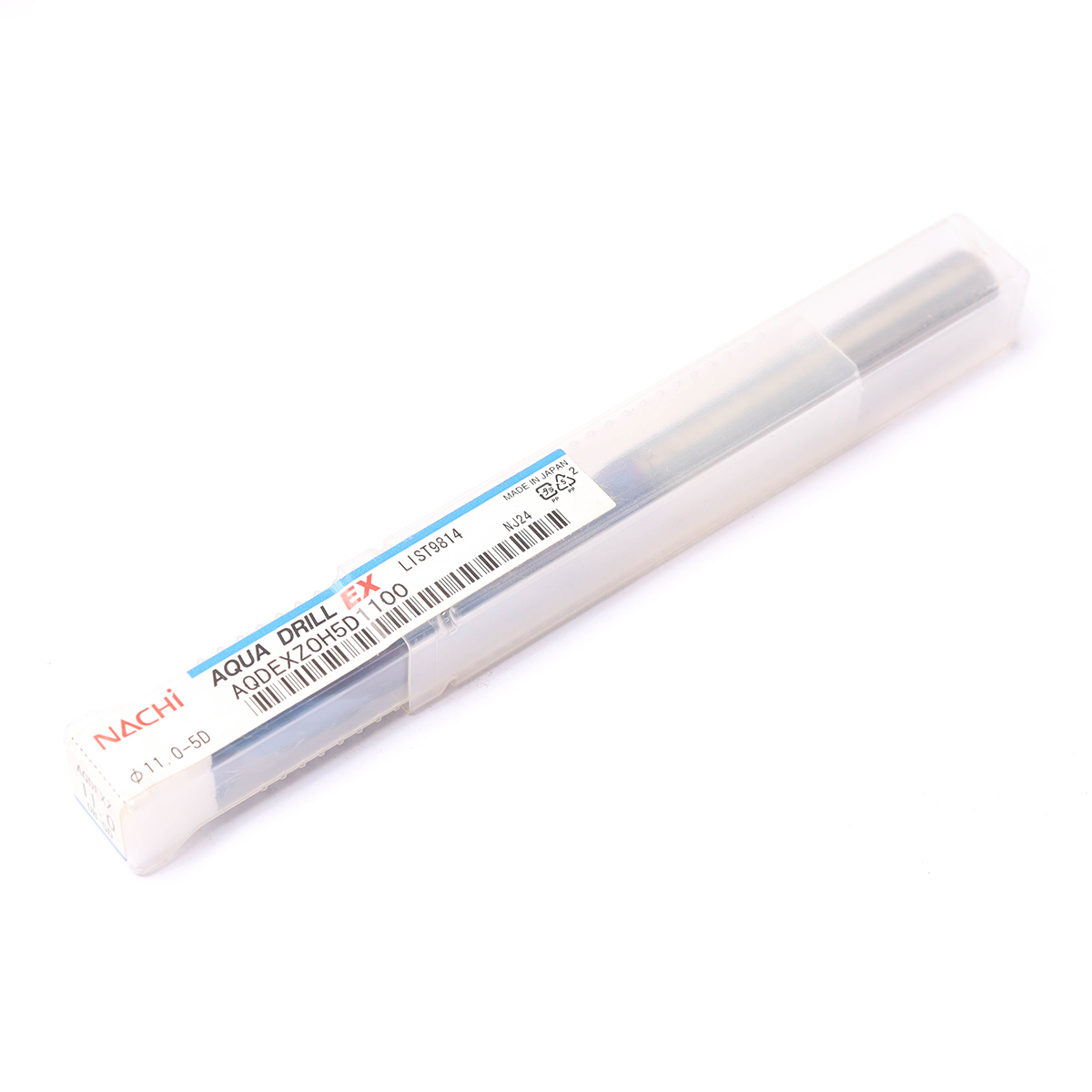 ดอกสว่านเคลือบผิว AQUA EX Flat 5D AQUA DRILL FLAT OIL-HOLE 5D ขนาด 11.0 มม. L9814 NACHI รุ่น NA9814_1100 รูปที่ 4