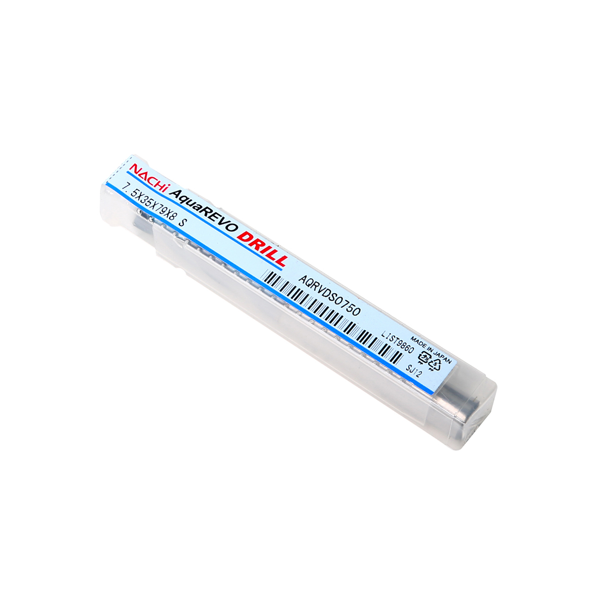 ดอกสว่านคาร์ไบด์ REVO STUB . ขนาด 7.5 มม. L9860 NACHI รุ่น NA9860_0750 รูปที่ 4
