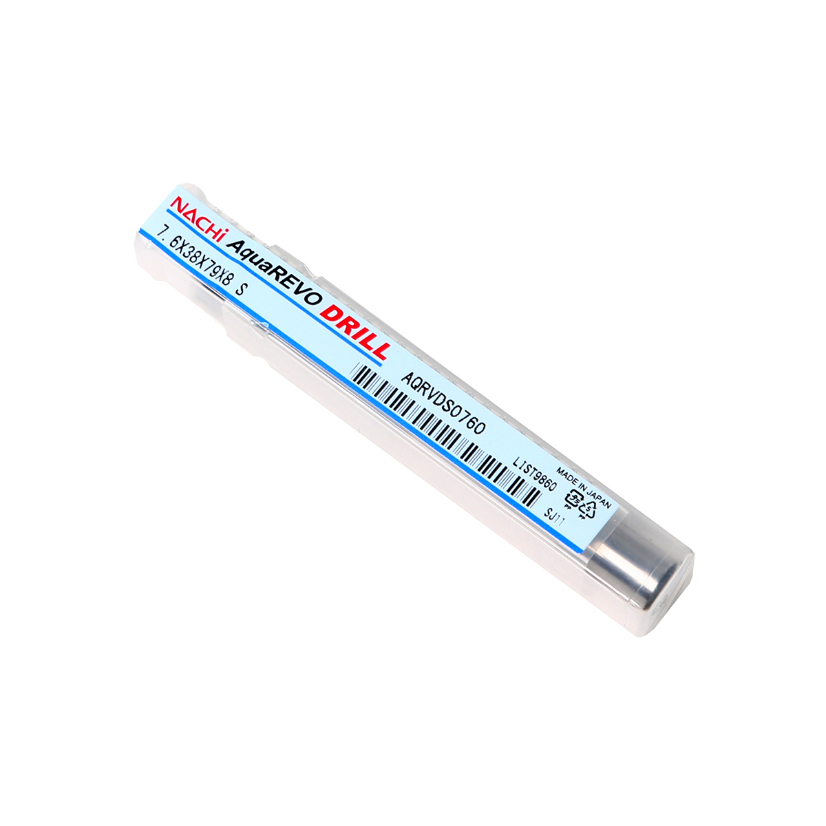 ดอกสว่านคาร์ไบด์ REVO STUB . ขนาด 7.6 มม. L9860 NACHI รุ่น NA9860_0760 รูปที่ 4
