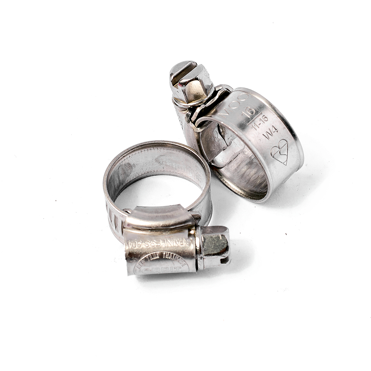 เข็มขัดรัดท่อสแตนเลส ORBIT รุ่น OBW4-MOO ขนาด 11-16 มม. ราคา ฿14.85
