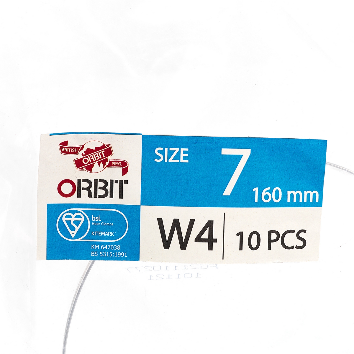 เข็มขัดรัดท่อสแตนเลส ORBIT รุ่น OBW4-7 ขนาด 130-160 มม. รูปที่ 4