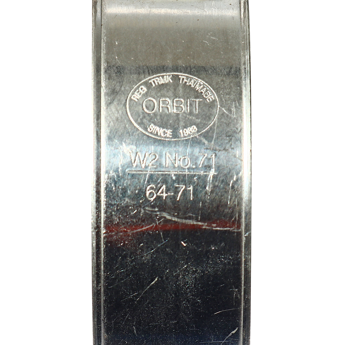 เข็มขัดรัดท่อ T-Bolt ORBIT รุ่น OBTB-71 ขนาด 64-71 มม. รูปที่ 2