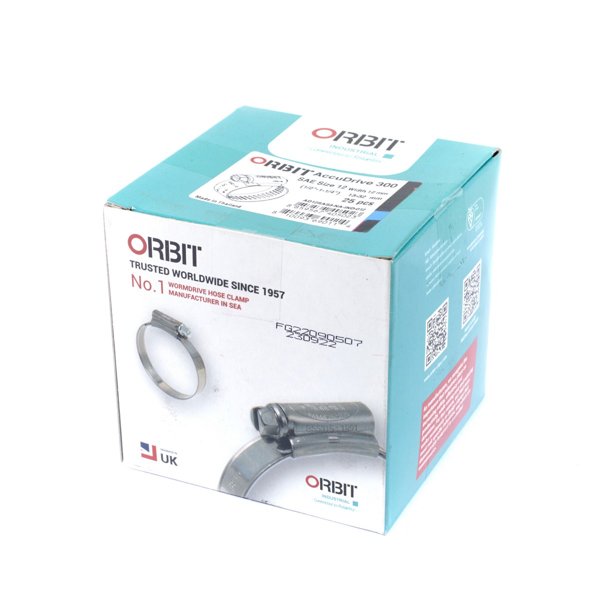 เข็มขัดรัดท่อเจาะทะลุ ORBIT รุ่น ACCUDRIVE-12 ขนาด 13-32 มม. รูปที่ 4