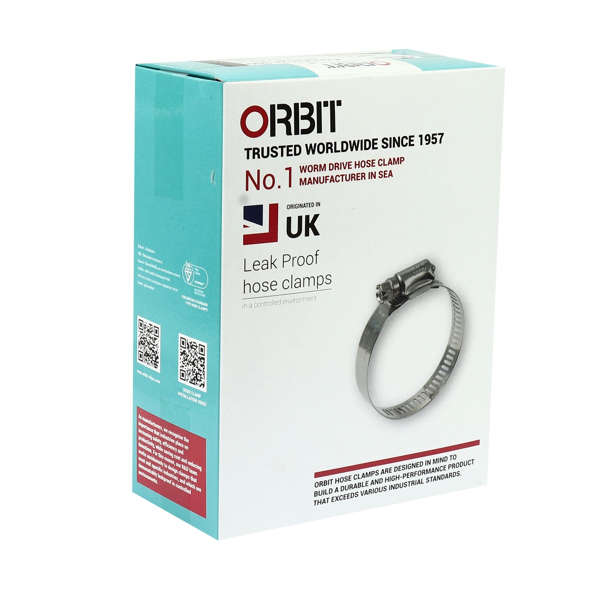 เข็มขัดรัดท่อเจาะทะลุ ORBIT รุ่น ACCUDRIVE-24 ขนาด 25-51 มม. รูปที่ 3