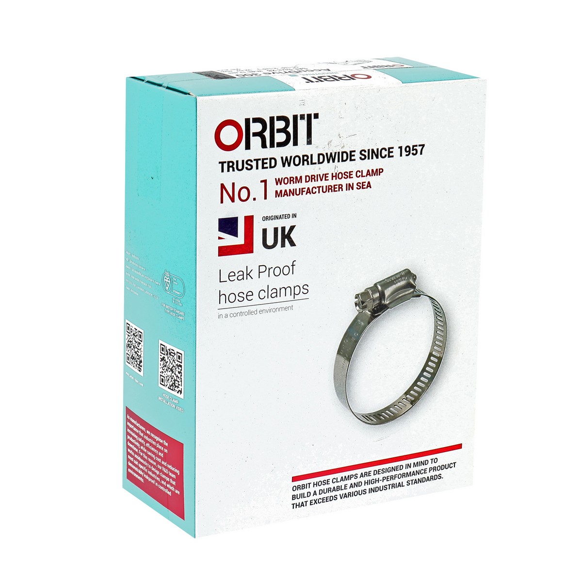 เข็มขัดรัดท่อเจาะทะลุ ORBIT รุ่น ACCUDRIVE-28 ขนาด 32-57 มม. รูปที่ 3