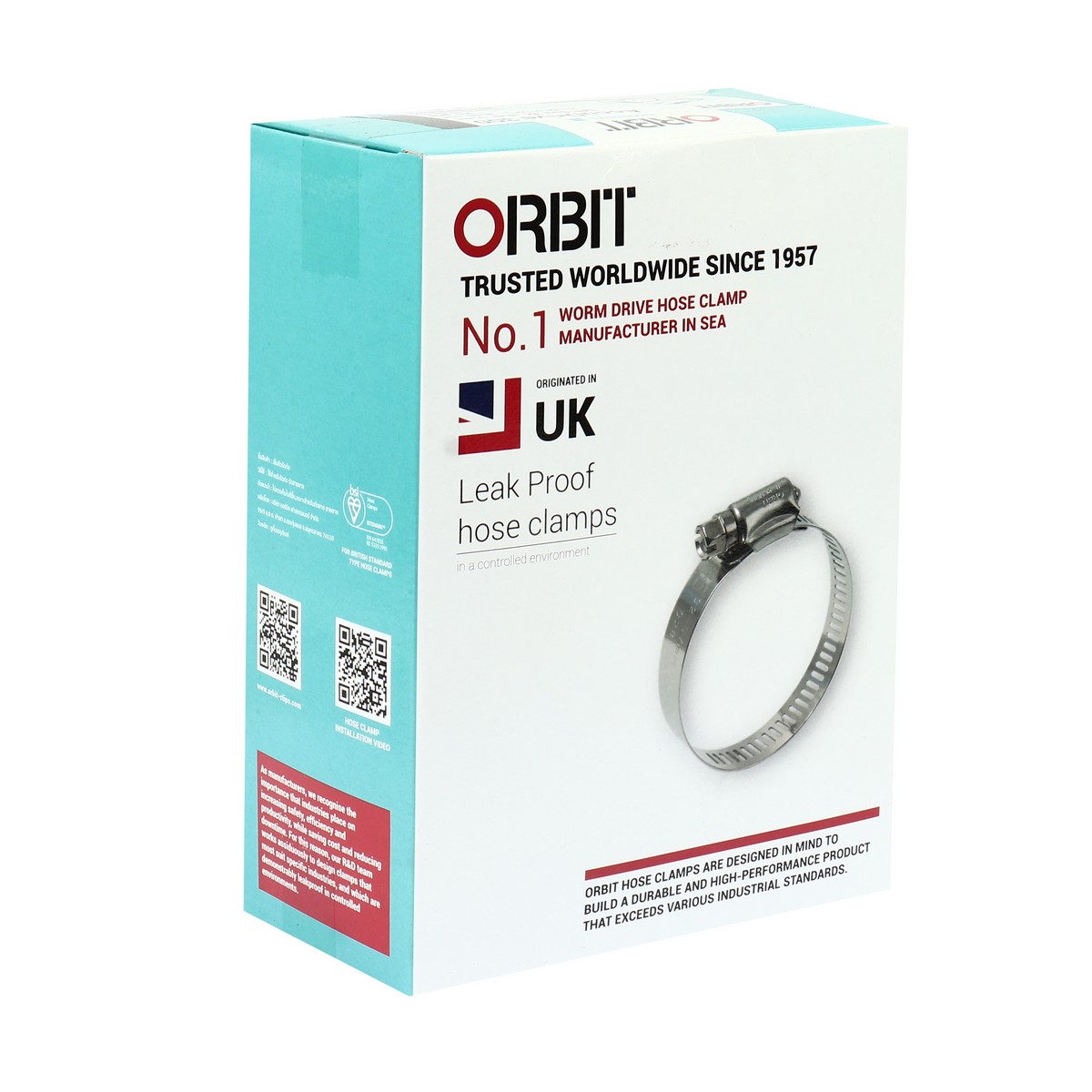 เข็มขัดรัดท่อเจาะทะลุ ORBIT รุ่น ACCUDRIVE-32 ขนาด 38-63 มม. รูปที่ 3