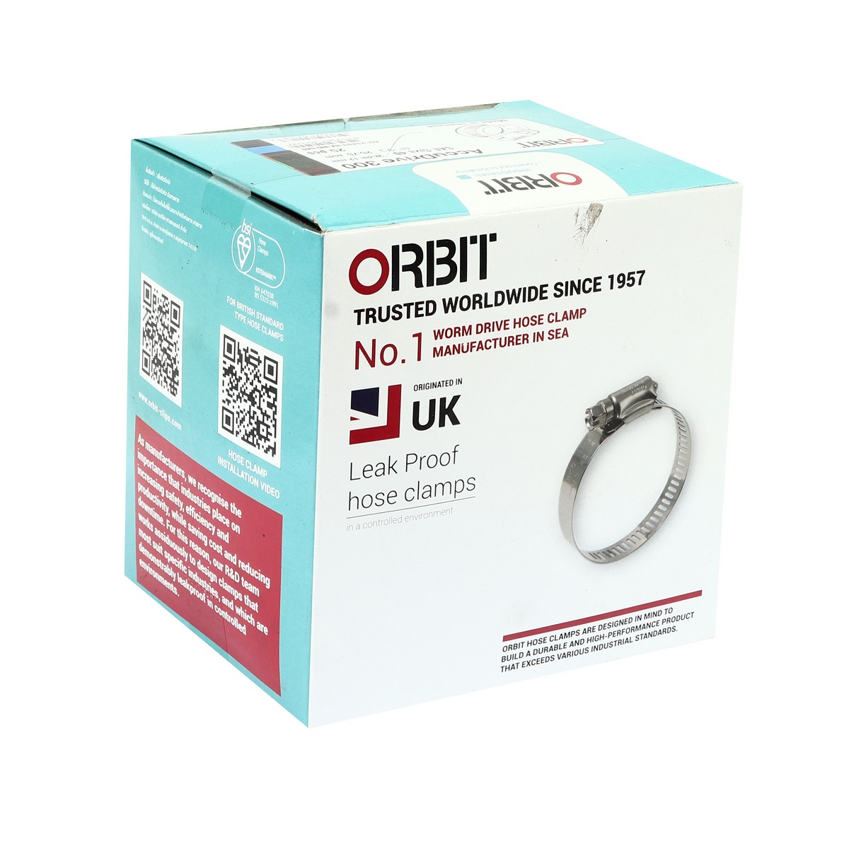 เข็มขัดรัดท่อเจาะทะลุ ORBIT รุ่น ACCUDRIVE-40 ขนาด 26-76 มม. รูปที่ 3