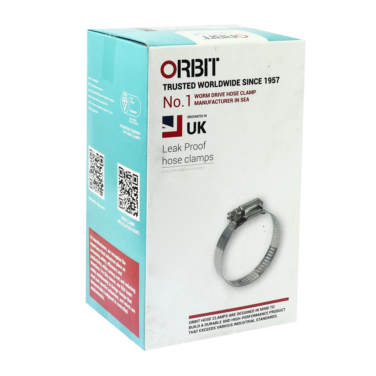 เข็มขัดรัดท่อเจาะทะลุ ORBIT รุ่น ACCUDRIVE-64 ขนาด 64-114 มม. รูปที่ 3