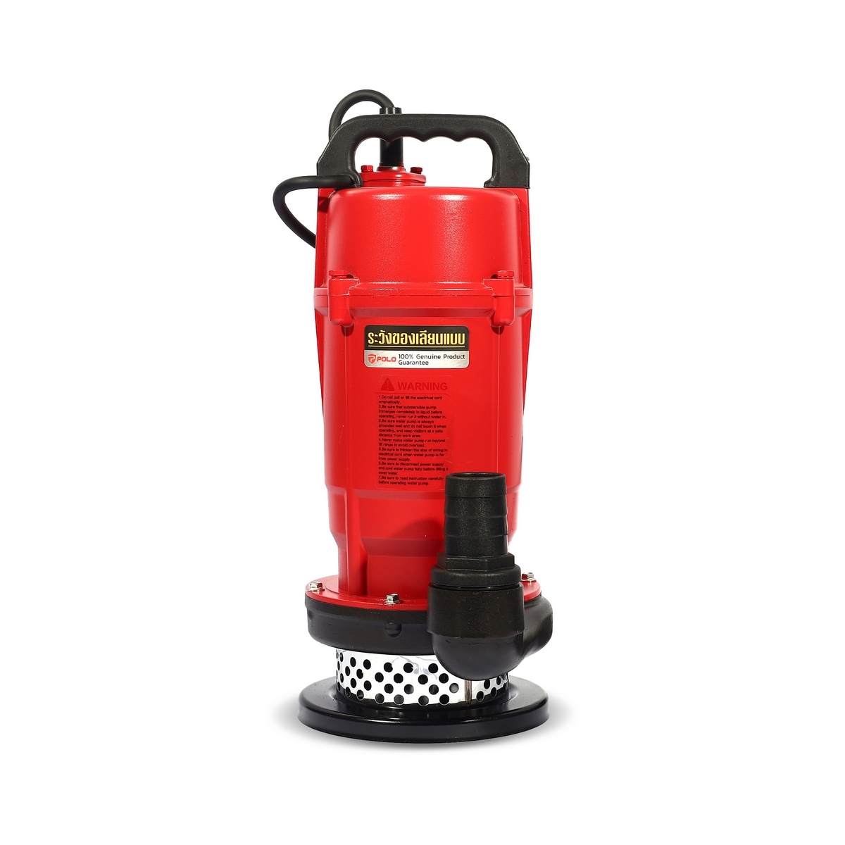 ปั๊มจุ่ม 1 HP / 1.5" POLO รุ่น QDX8-18-0.75 รูปที่ 2