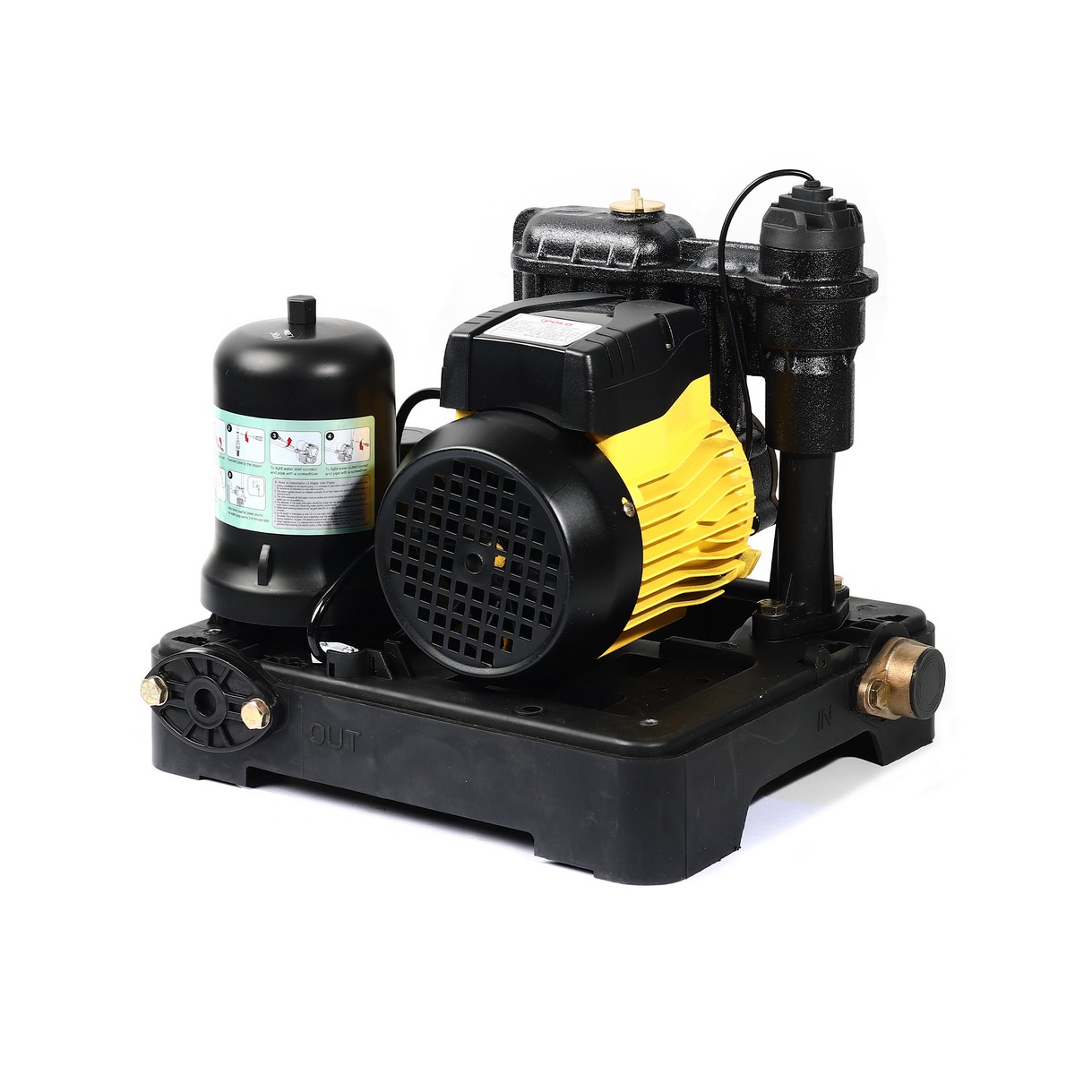 ปั๊มน้ำอัตโนมัติ 550W+ฝาครอบ POLO รุ่น MIT-550A รูปที่ 4
