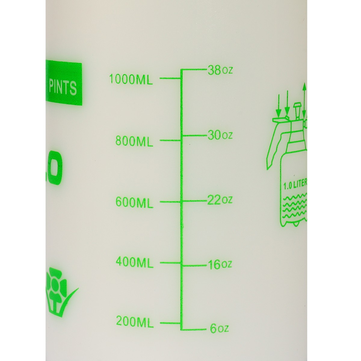 กระบอกฉีดน้ำหัวทองเหลือง ขนาด 1L POLO รุ่น PH1.0 รูปที่ 3