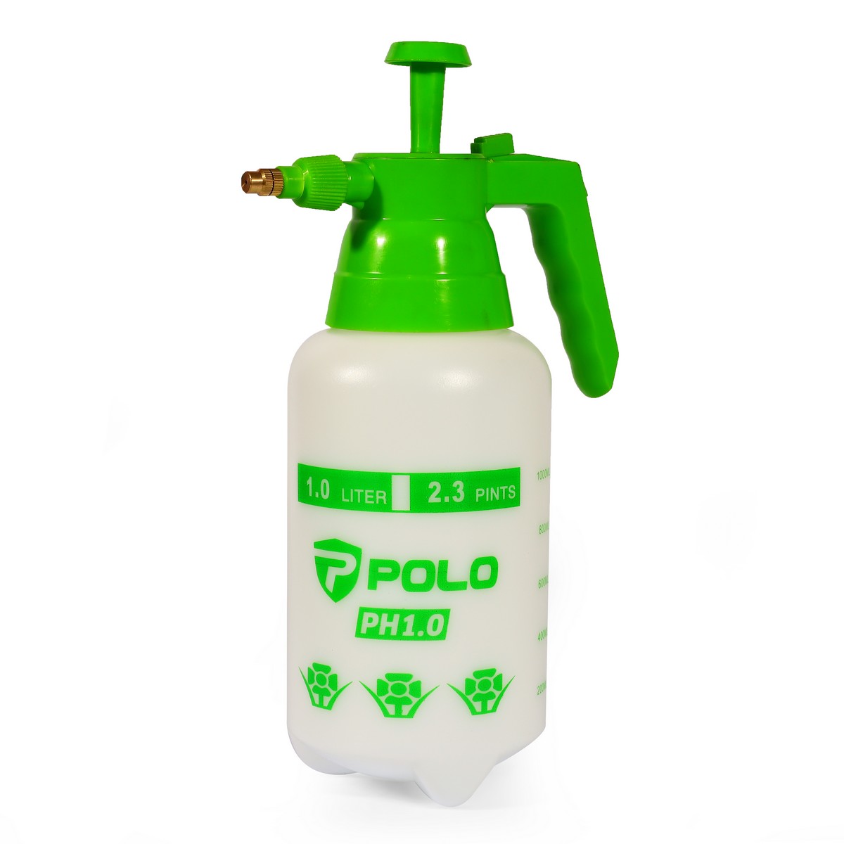 กระบอกฉีดน้ำหัวทองเหลือง ขนาด 1L POLO รุ่น PH1.0 ราคา ฿69.6