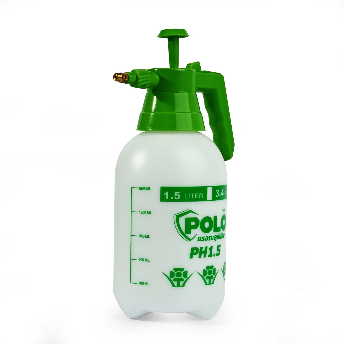 กระบอกฉีดน้ำหัวทองเหลือง ขนาด 1.5L POLO รุ่น PH1.5 ราคา ฿72