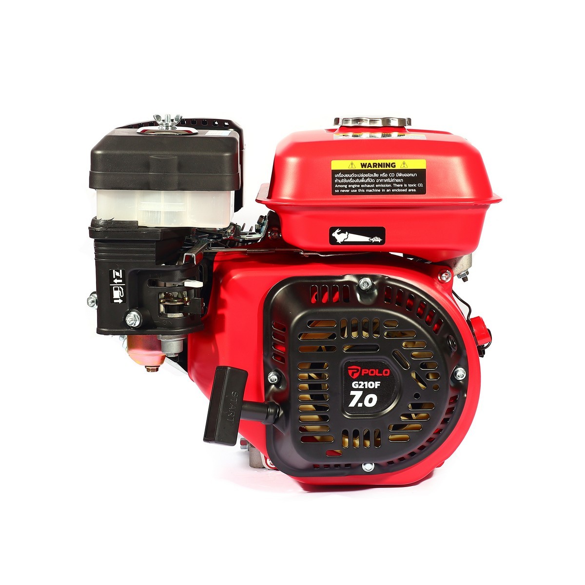 เครื่องยนต์เบนซิน 7.0 HP POLO รุ่น G210F รูปที่ 3