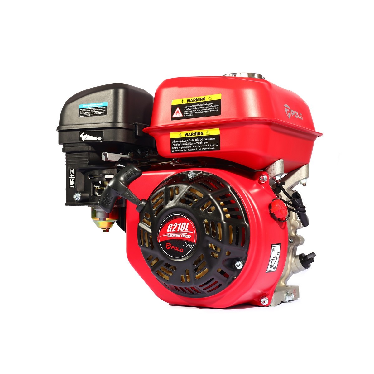 เครื่องยนต์( เรือหางยาว) 7.0 HP POLO รุ่น G210L รูปที่ 4