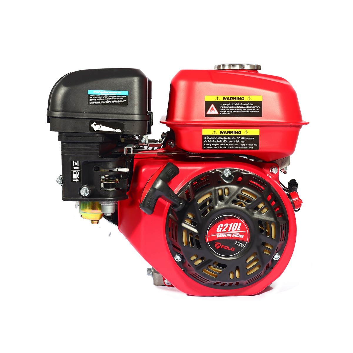 เครื่องยนต์( เรือหางยาว) 7.0 HP POLO รุ่น G210L รูปที่ 3