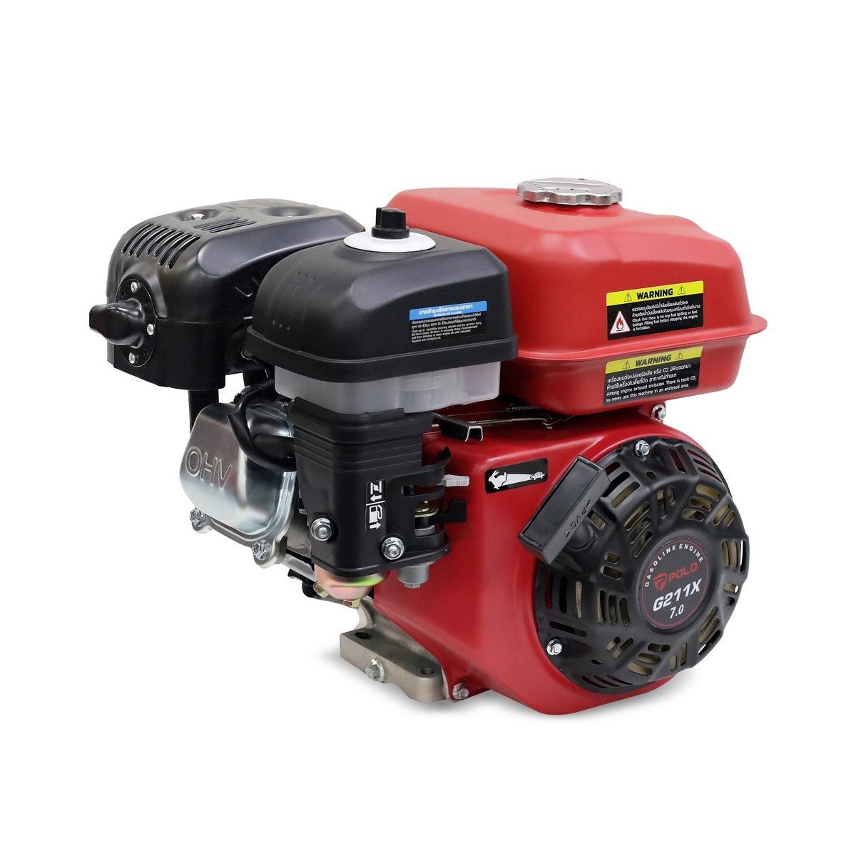 เครื่องยนต์เบนซิน 7.0 HP POLO รุ่น G211X รูปที่ 2