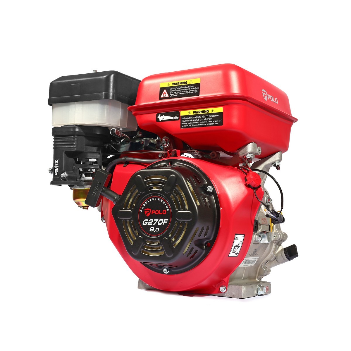เครื่องยนต์ 9.0 HP POLO รุ่น G270F รูปที่ 4