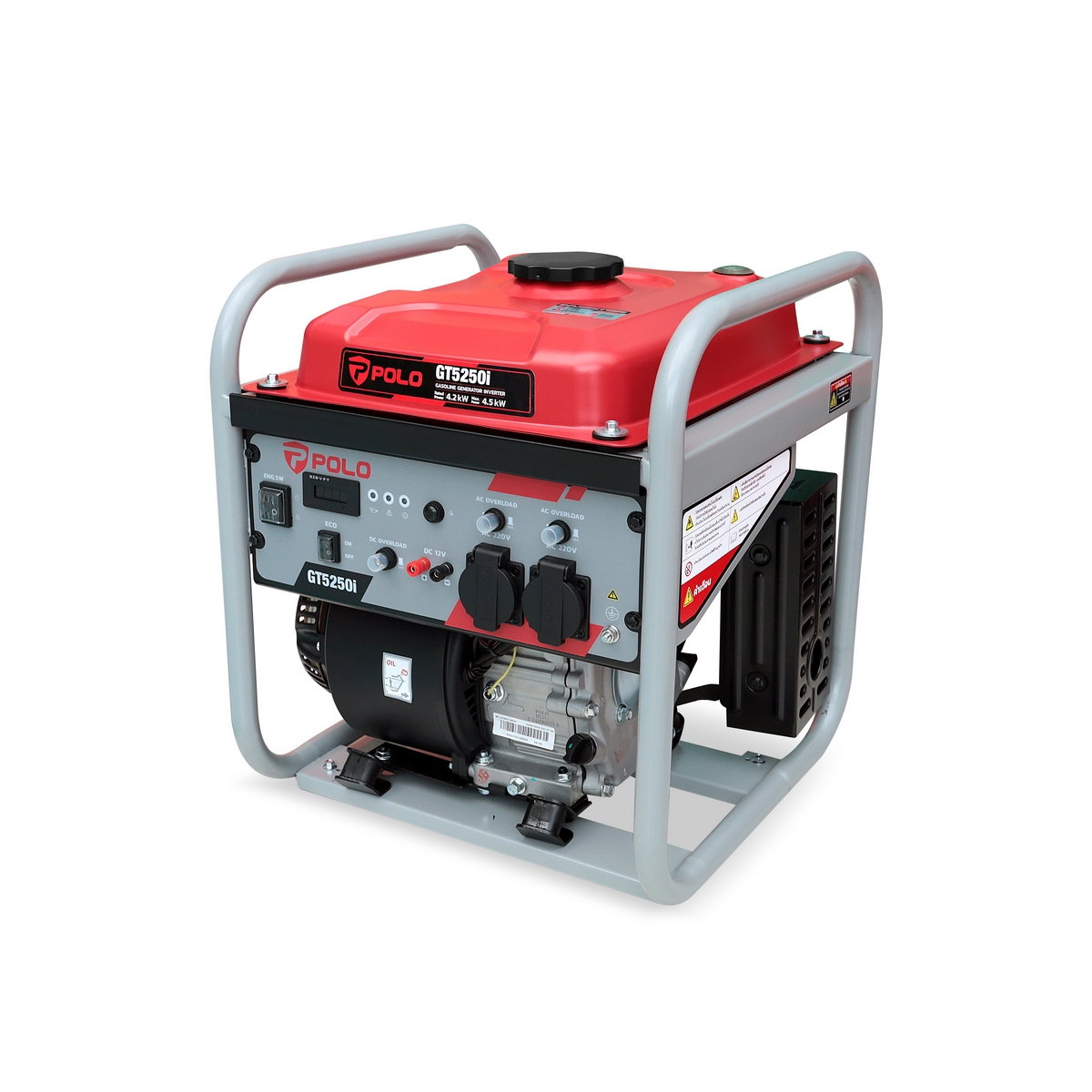 เครื่องปั่นไฟอินเวอร์เตอร์ 4.5KW POLO รุ่น GT5250I ราคา ฿12,600