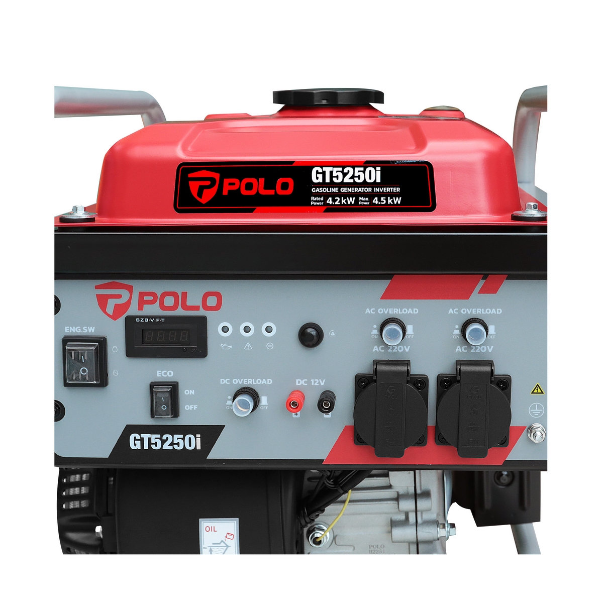 เครื่องปั่นไฟอินเวอร์เตอร์ 4.5KW POLO รุ่น GT5250I รูปที่ 4
