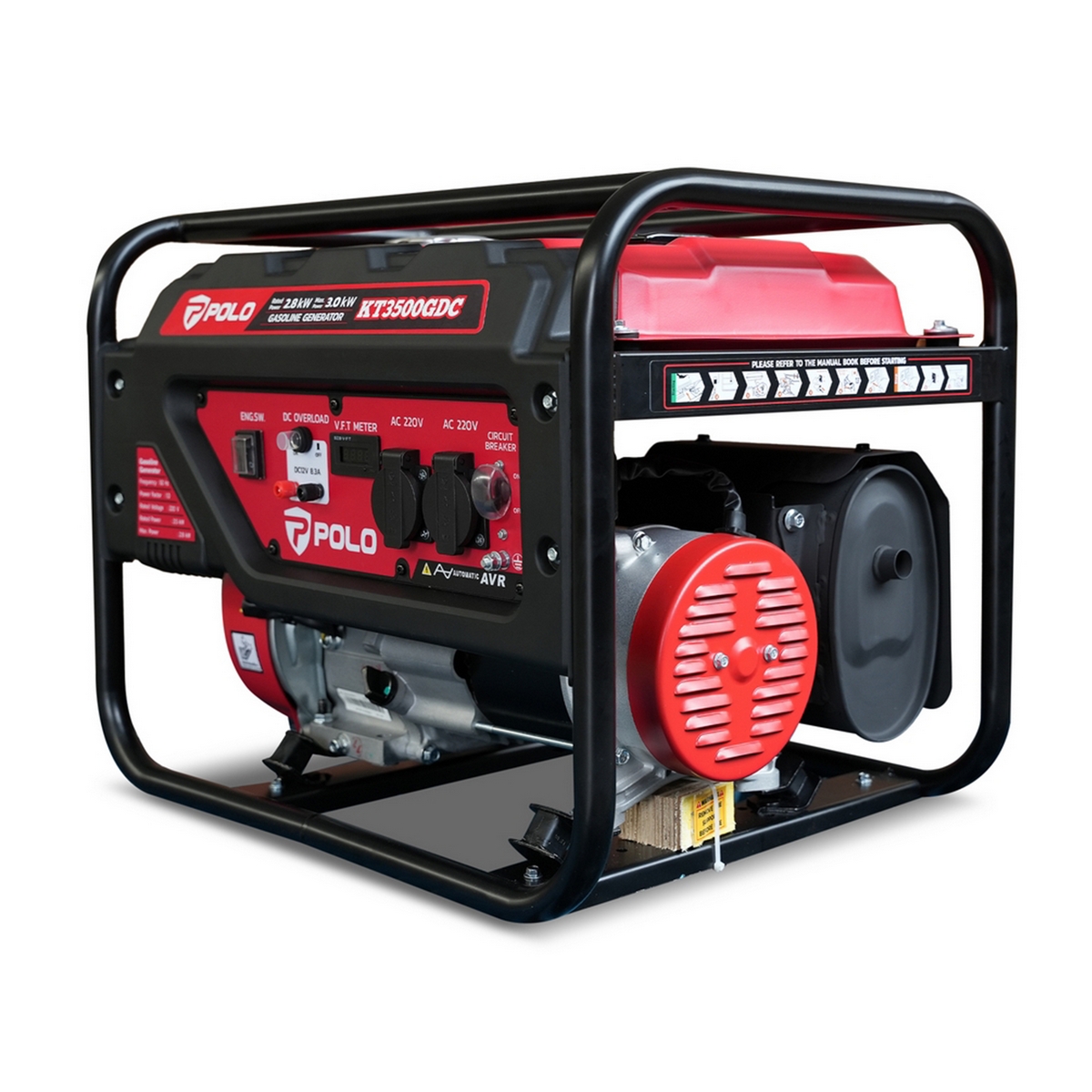 เครื่องปั่นไฟ 2.8 KW ( G) POLO รุ่น KT3500GDC รูปที่ 2