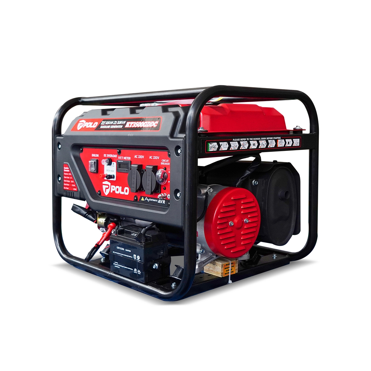 เครื่องปั่นไฟ 2.8 KW ( G) POLO รุ่น KT3500GDDC ราคา ฿10,164