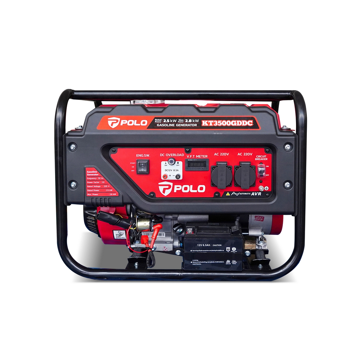 เครื่องปั่นไฟ 2.8 KW ( G) POLO รุ่น KT3500GDDC รูปที่ 2