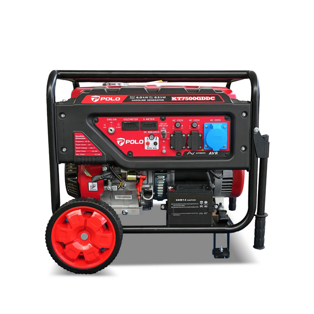 เครื่องปั่นไฟ 6.5 KW ( G) POLO รุ่น KT7500GDDC รูปที่ 2
