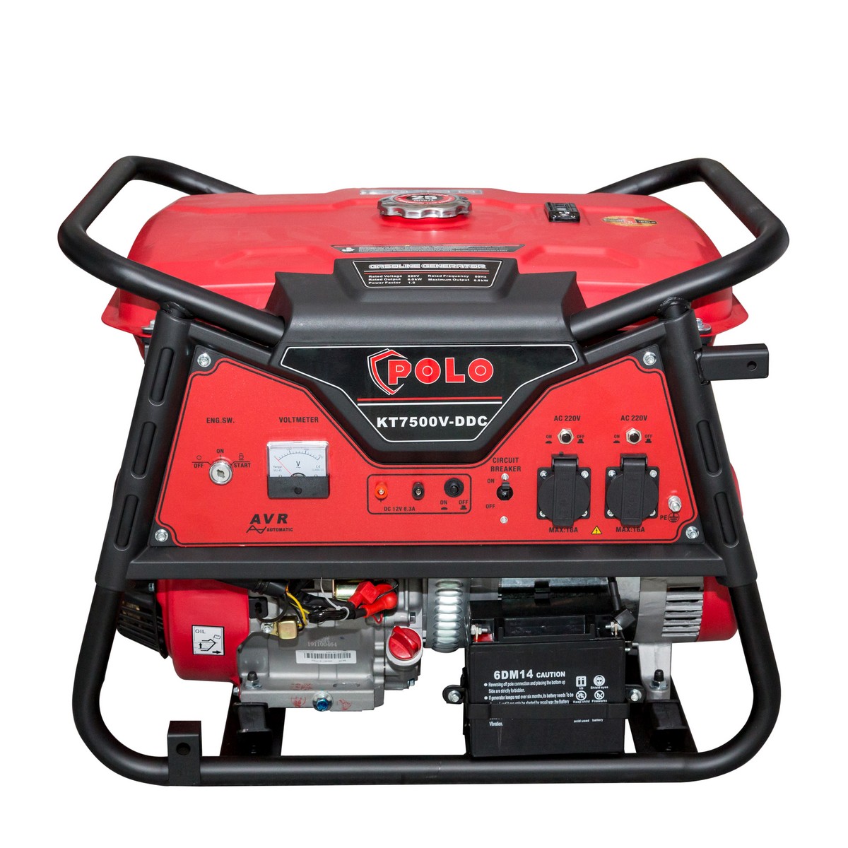 เครื่องปั่นไฟ 6.0 KW ( V) POLO รุ่น KT7500-VDDC รูปที่ 2