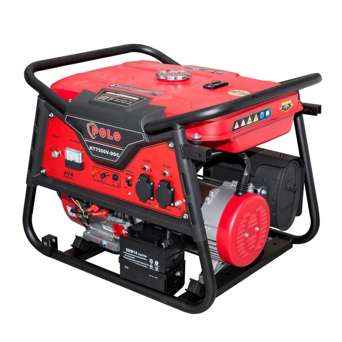 เครื่องปั่นไฟ 6.0 KW ( V) POLO รุ่น KT7500-VDDC รูปที่ 3