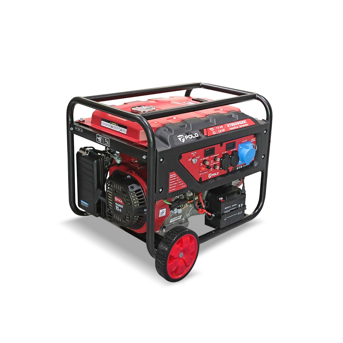 เครื่องปั่นไฟ 7.8 KW ( G) POLO รุ่น KT8500GDDC ราคา ฿21,432