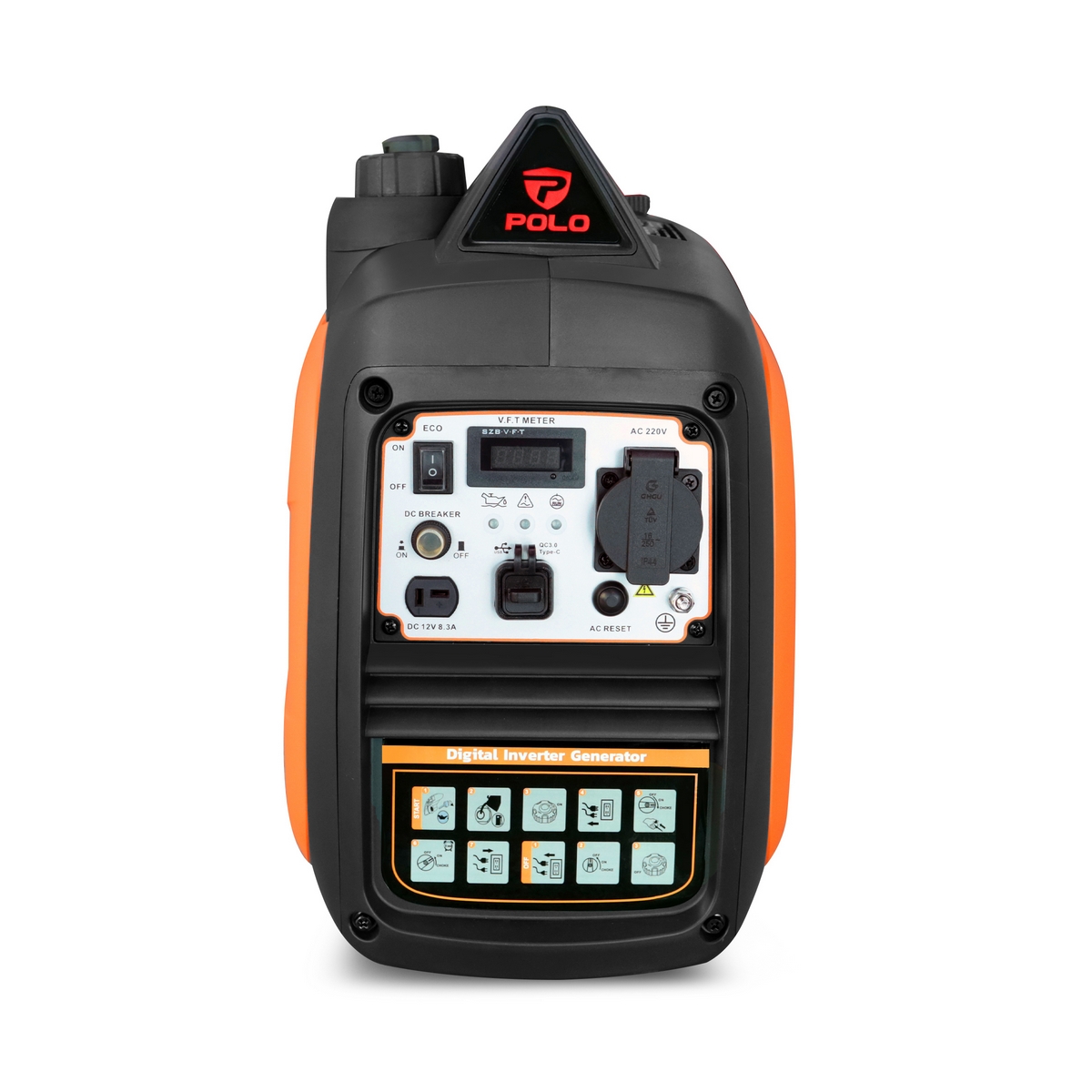 เครื่องปั่นไฟอินเวอร์เตอร์ 2.0KW POLO รุ่น P2250IS รูปที่ 4