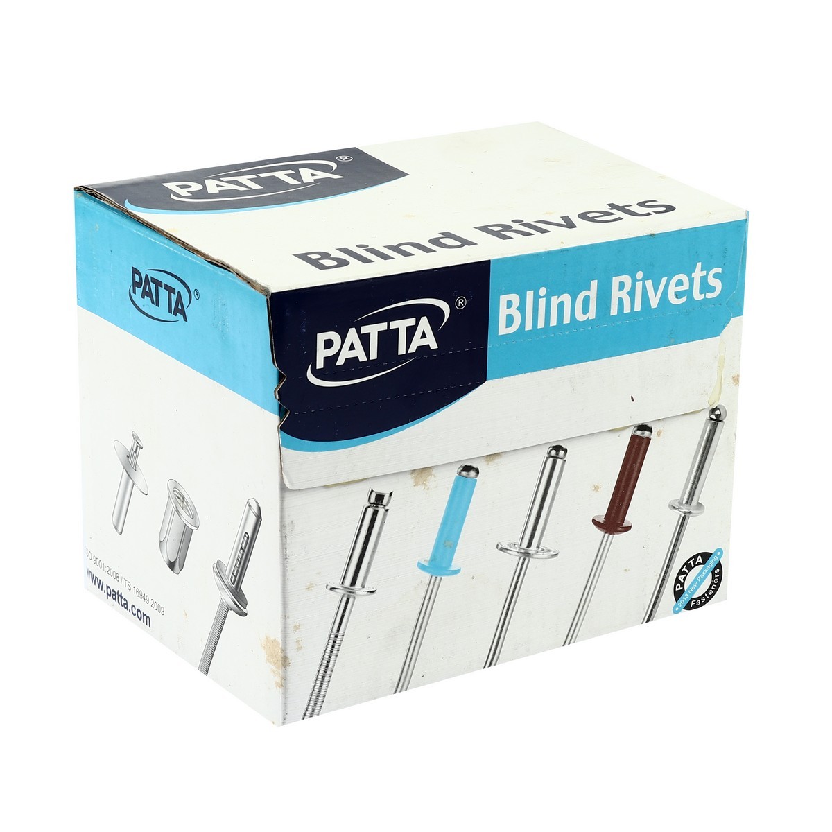 ตะปูยิงรีเวท สีอลูมิเนียม PATTA ราคา ฿324