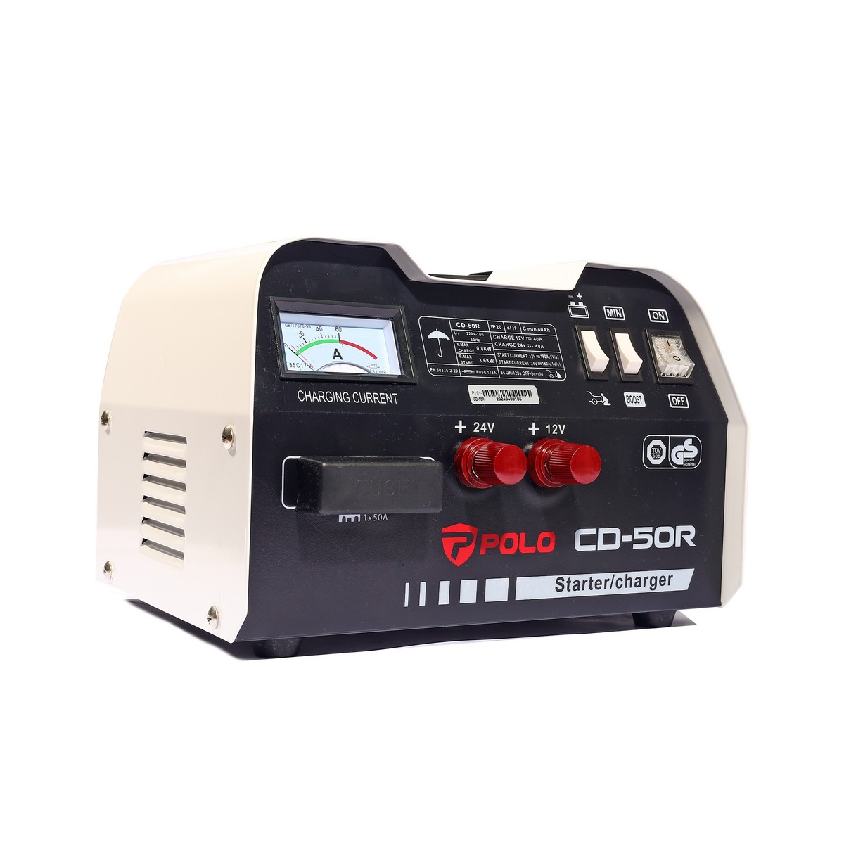 POLO Battery Charger 40A - with Engine Start, Model CD50R photo 5
