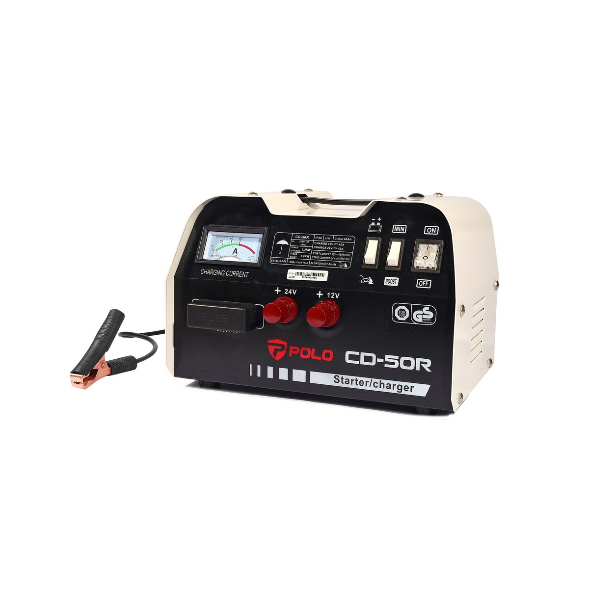 เครื่องชาร์จแบต 40A - สตาร์ได้ POLO รุ่น CD50R ราคา ฿3,240