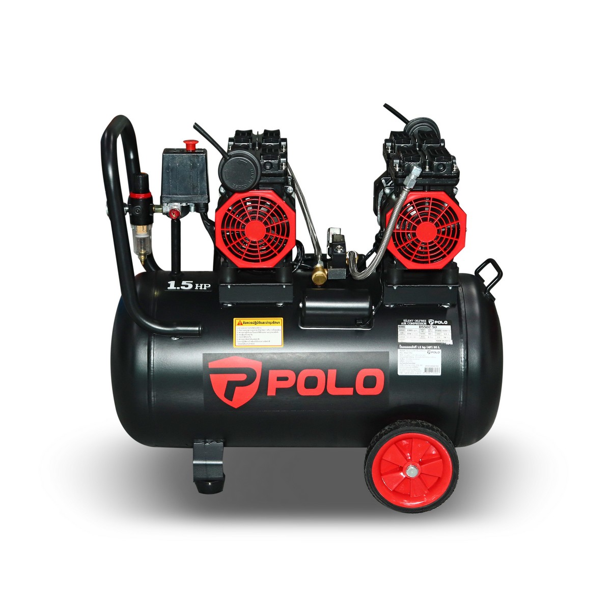 POLO 无油空压机 1.5HP (4P) 50L 型号 D5502-50 图 3